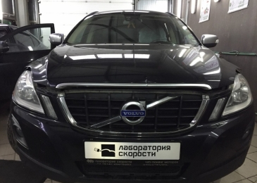 Отключение и удаление сажевого фильтра на Volvo XC60 2.4d 163hp 2009 года выпуска