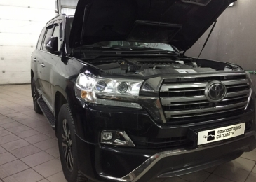 Чип тюнинг Toyota Land Cruiser J200 4.5d 249hp 2016 года выпуска