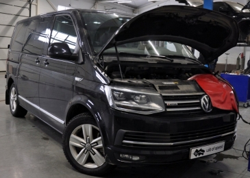 Чип тюнинг Volkswagen Multivan 2.0d 180hp 2016 года выпуска