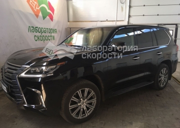 Чип-тюнинг Lexus LX450d 4.5 272hp 2016 года выпуска