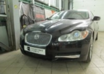 Чип-тюнинг с отключением и удалением сажевого фильтра на Jaguar XF 3.0d 275hp 2009 года выпуска