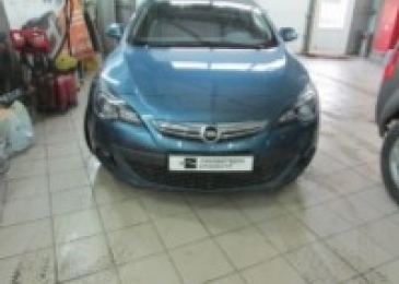 Чип-тюнинг Opel Astra J 1.4 turbo 140hp AT 2013 года выпуска