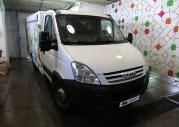 Отключение сажевого фильтра  и клапана EGR на Iveco Daily 2.3 HPI 11hp 2008 года выпуска