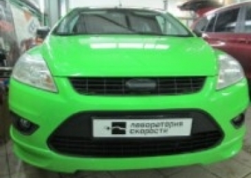 Чип-тюнинг Ford Focus II 1.4 MT 80hp 2009 года выпуска