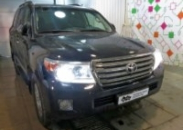 Чип-тюнинг Toyota Land Cruiser 200 4.5d AT 235 hp 2014 года выпуска