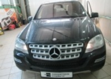 Чип-тюнинг Mercedes Benz ML350 CDI 224hp 2010 года выпуска