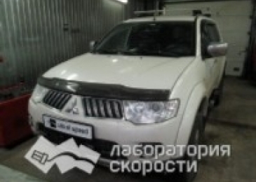 Чип-тюнинг с отключением клапана EGR на Mitsubishi Pajero Sport 2.5 TD 178hp 2012 года выпуска