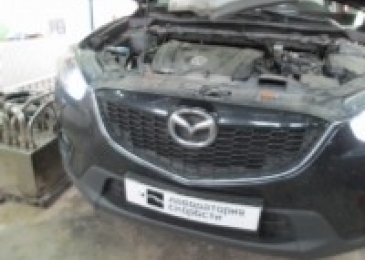 Чип-тюнинг Mazda CX5 Skyactive 2.5 192hp AT 2013 года выпуска