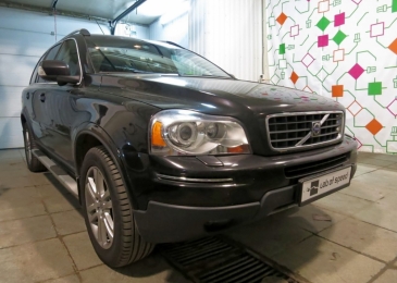 Чип-тюнинг с отключением катализаторов на Volvo XC90 3.2 238hp 2008 года выпуска 