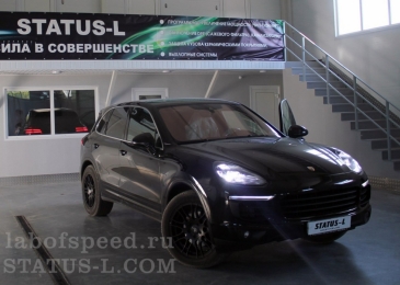 Чип тюнинг Porsche Cayenne 3.0d 245hp 2015 года выпуска