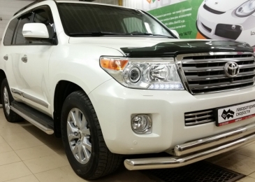 Чип тюнинг Toyota Land Cruiser 200 4.5 TDI AT 235hp 2014 года выпуска