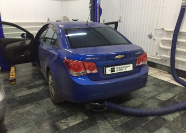 Чип тюнинг на CHEVROLET Cruze 1.6 124hp 2011 года выпуска