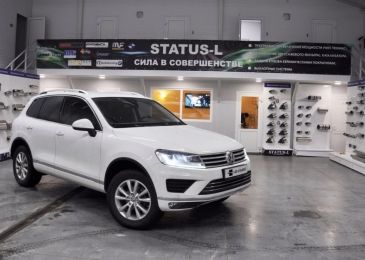 Чип тюнинг Volkswagen Touareg 3.0d 245hp 2015 года выпуска