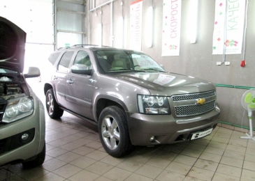 Чип тюнинг на Chevrolet Tahoe 5.3 325hp 2012 года выпуска