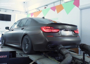 Чип-тюнинг Stage 2 BMW 750d в кузове G11